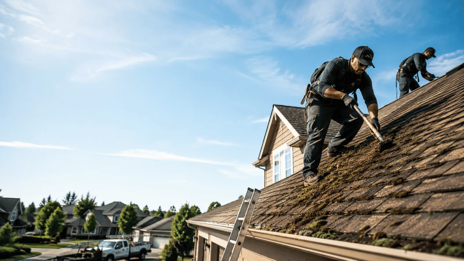 Roof Moss Removal in North Java, NY near me